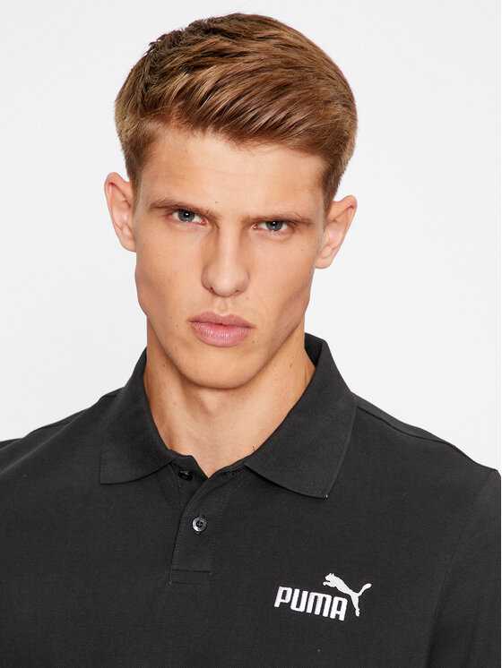 Puma Puma Polo Ess Pique 586674 Μαύρο Regular Fit