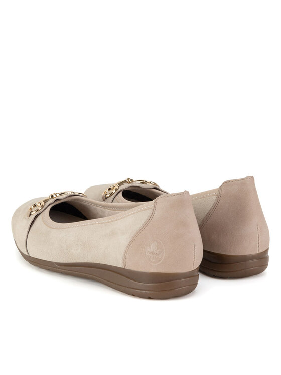 Rieker Rieker Ballerinas L9360-60 Beige