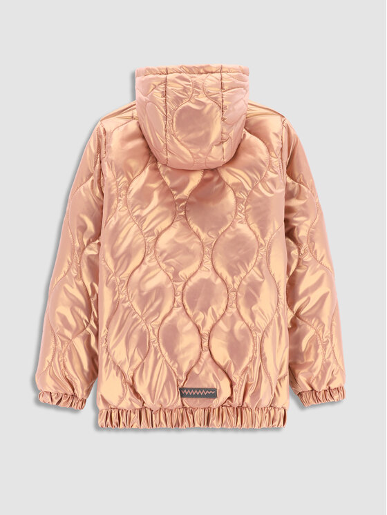 Coccodrillo Coccodrillo Преходно яке WC3152701OGK Розов Regular Fit