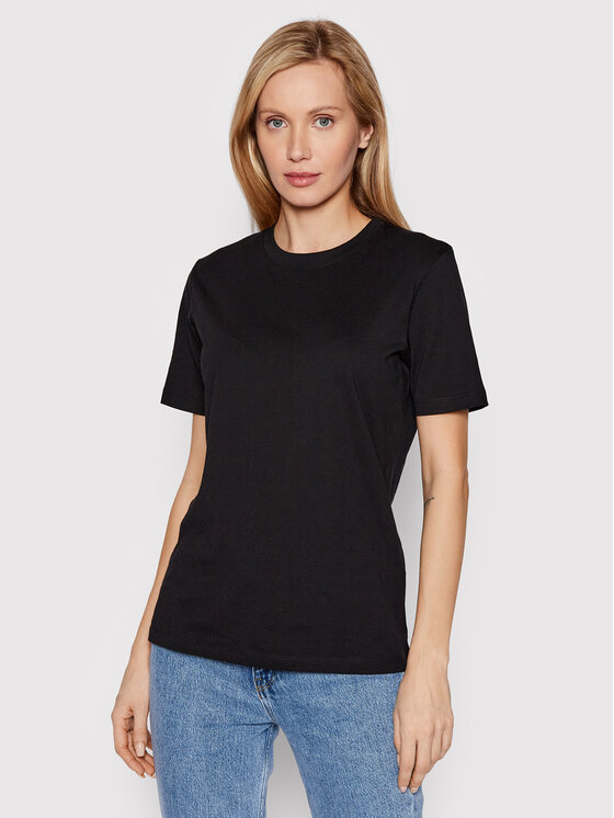 JJXX JJXX T-Shirt Anna 12200182 Černá Regular Fit