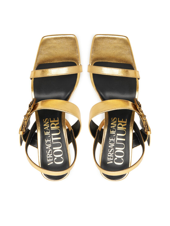 Versace Jeans Couture Versace Jeans Couture Sandály 79VA3S71 Zlatá