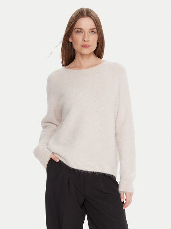Kontatto Kontatto Pullover 3M0863C Écru Relaxed Fit