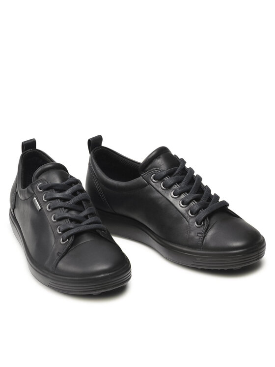 ECCO ECCO Sneakersy Soft 7 W GORE-TEX 44030301001 Čierna