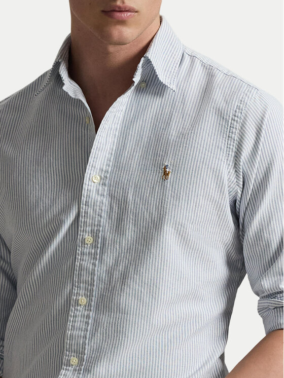 Polo Ralph Lauren Polo Ralph Lauren Camicia 710953704501 Celeste Custom Fit