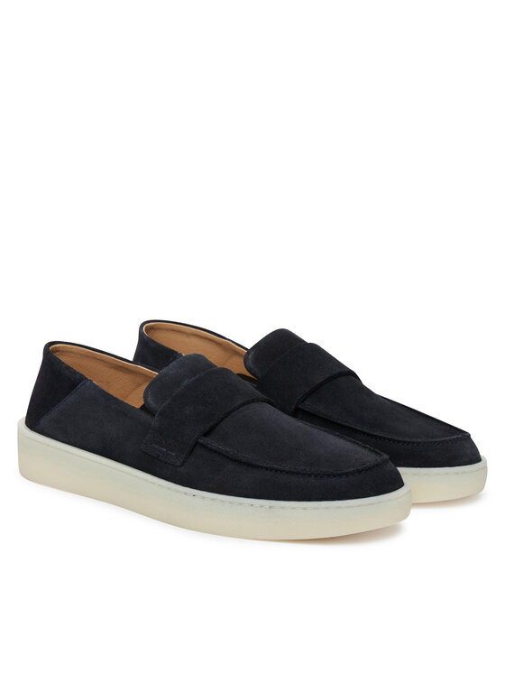 BOSS BOSS Loafers Randal 50557699 Blu scuro