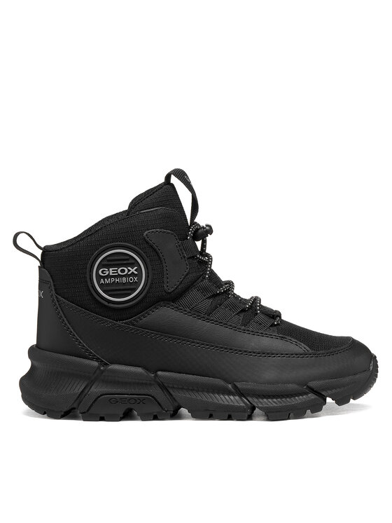 Geox Geox Ghete J Flexyper Plus Boy B Abx J66LCF 0FUCE C9999 M Negru