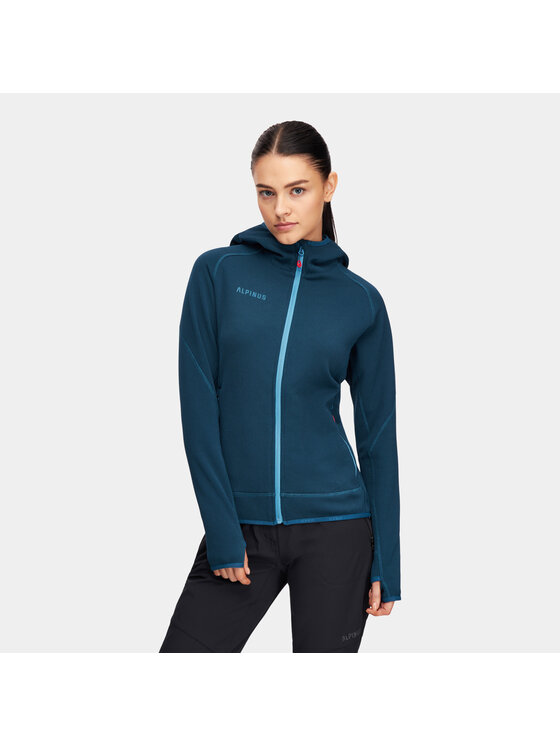 Alpinus Alpinus Bluza Oeta Granatowy Regular Fit