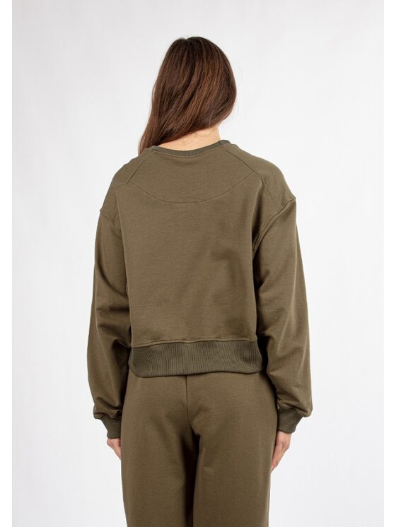 DKaren Sport DKaren Sport Bluza DK-K-B23 Khaki Classic Fit