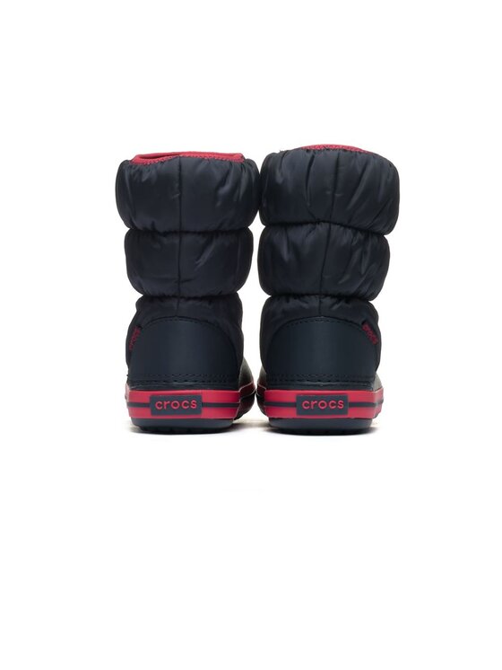 Crocs Crocs Śniegowce Winter Puff Boot Kid's Granatowy