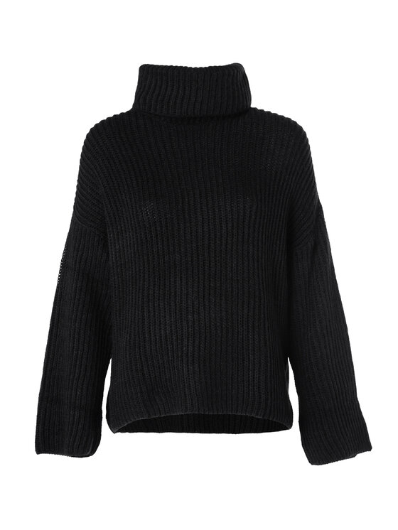 LAURELLA LAURELLA Sveter Laurella 6TU004299 Čierna Regular Fit