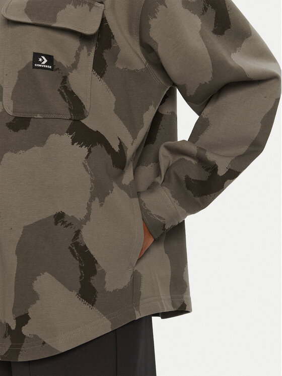 Converse Converse Geacă 10026992-A01 Bej Relaxed Fit