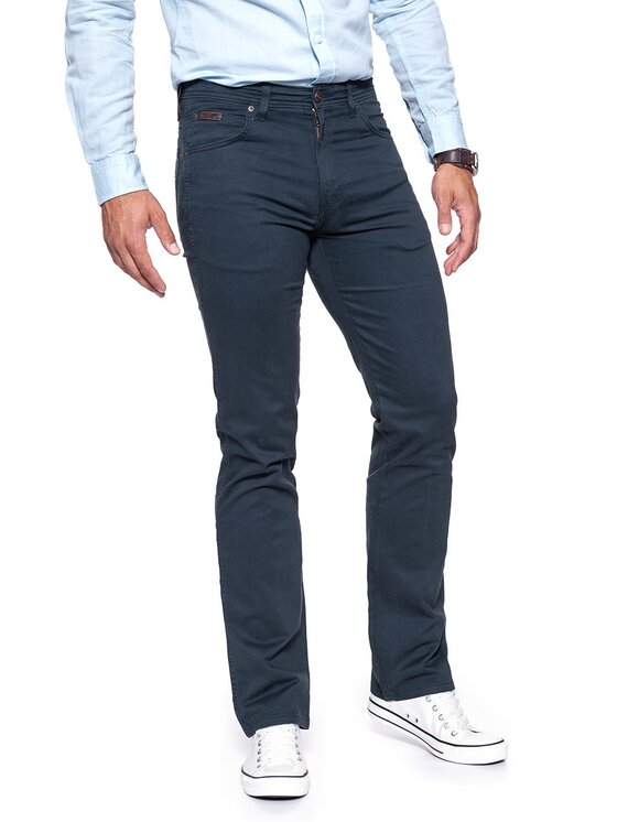 Wrangler Wrangler Pantaloni di tessuto ARIZONA Blu Straight Fit