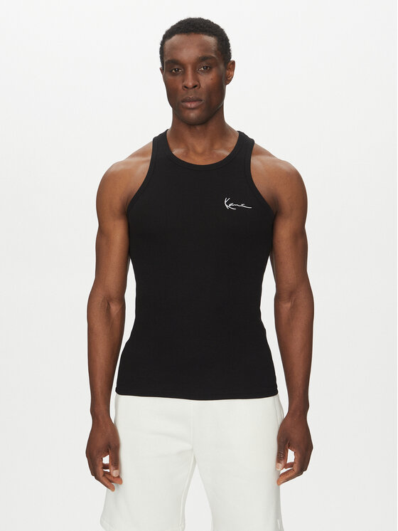 Karl Kani Tank top Essential 60310019 Čierna Slim Fit
