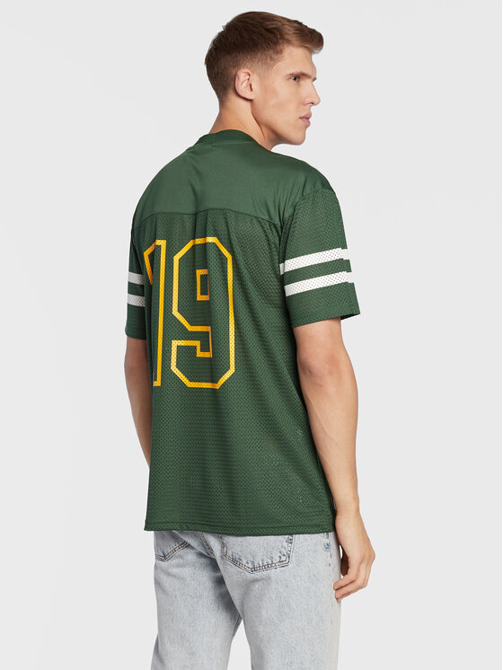 New Era New Era T-Shirt Green Bay Packers NFL Script 60284670 Πράσινο Relaxed Fit