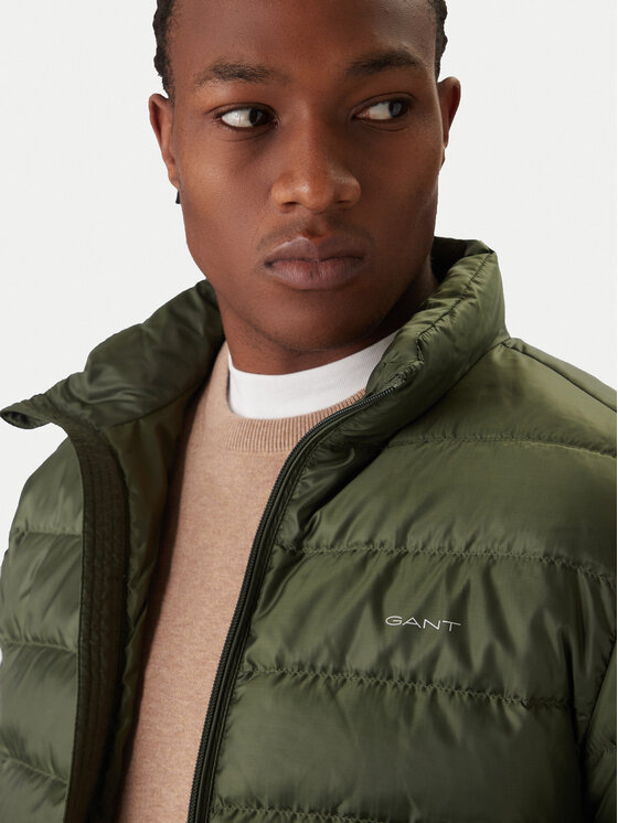 Gant Gant Kurtka puchowa 7006526 Zielony Regular Fit