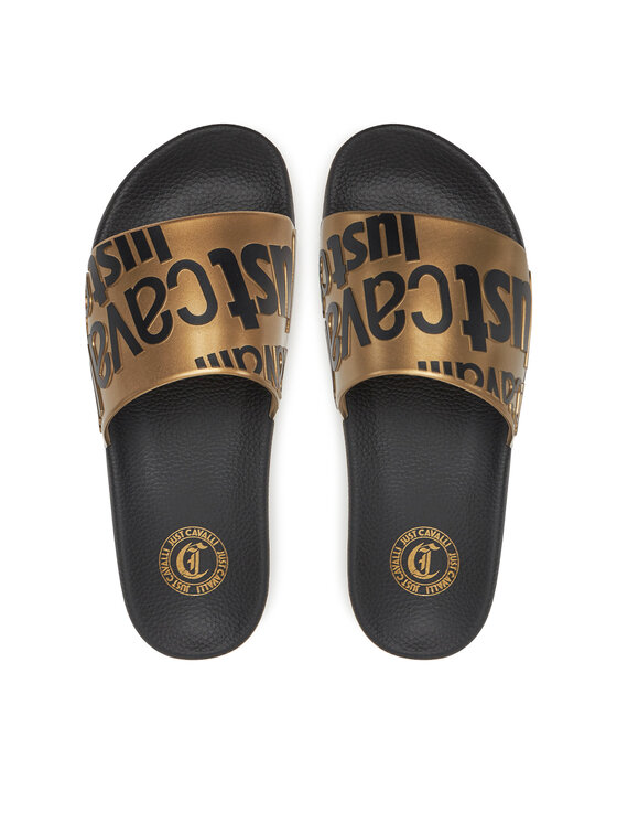 Just Cavalli Just Cavalli Klapki 78RA3SZ1 ZS785 Czarny