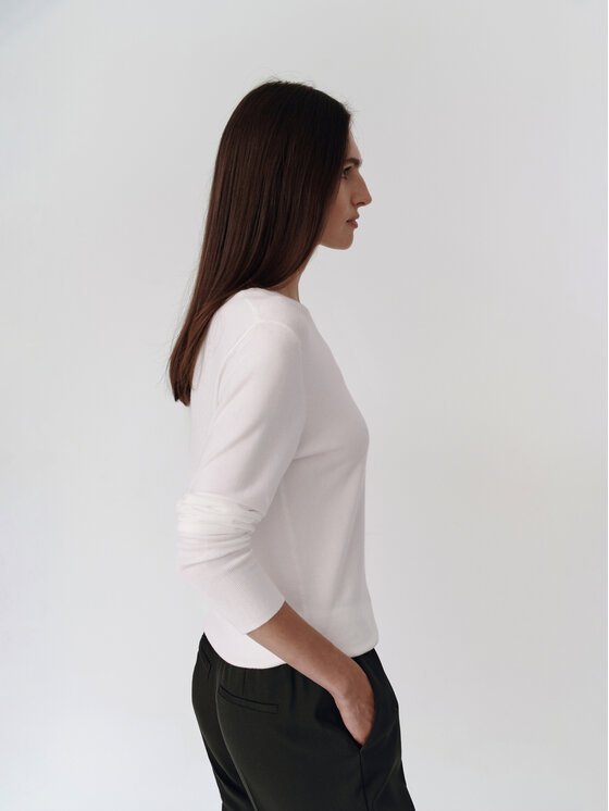 TATUUM TATUUM Sveter SKIMI Krémová Classic Fit