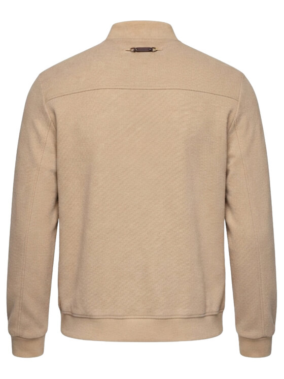 Ombre Ombre Bunda bomber C583 Béžová Regular Fit