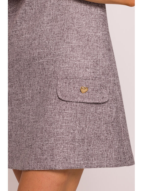 Made of Emotion Made of Emotion Letné šaty M855 Čierne rhodiované Premium Fit