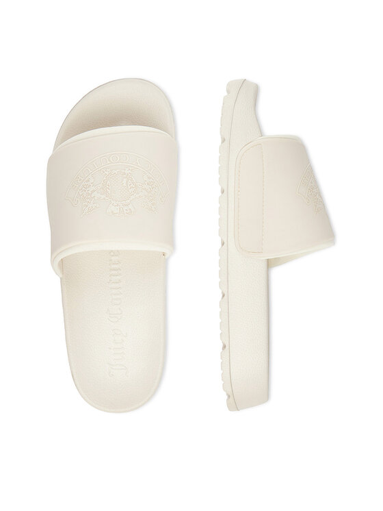 Juicy Couture Juicy Couture Klapki PJC3 Écru