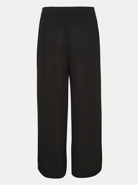 Kaffe Kaffe Pantaloni di tessuto Dacia Amber 10506454 Nero Loose Fit