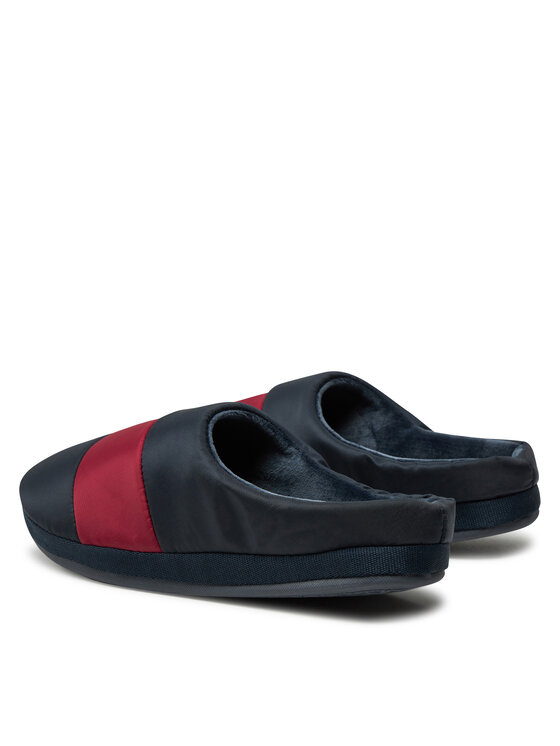 Tommy Hilfiger Tommy Hilfiger Kapcie Flag House Shoe FM0FM05228 Granatowy