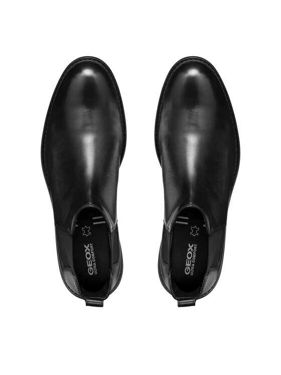Geox Geox Μποτάκια με λάστιχο U Walk Pleasure U46CGA 00043 C9999 Μαύρο