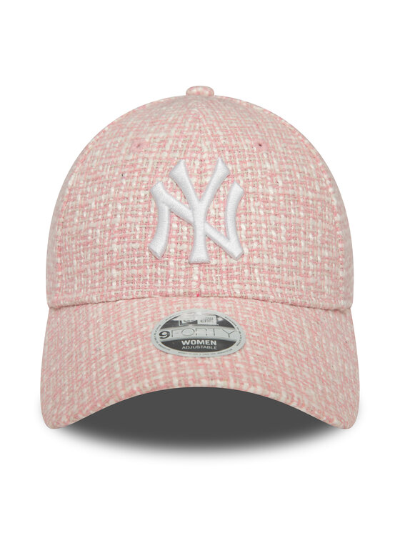 New Era New Era Czapka z daszkiem Wmns Summer Tweed Nyy 60434980 Różowy