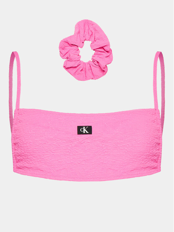 Calvin Klein Swimwear Calvin Klein Swimwear Góra od bikini KW0KW02395 Różowy