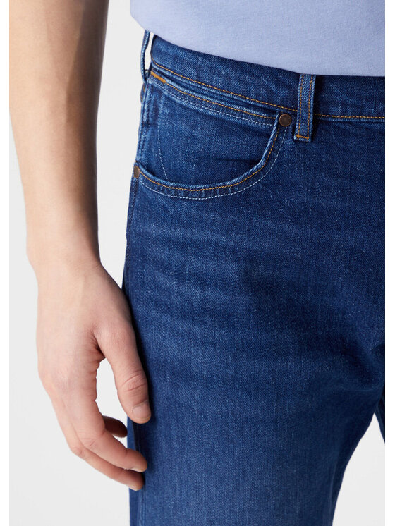Wrangler Wrangler Jeansy FRONTIER Niebieski Regular Fit