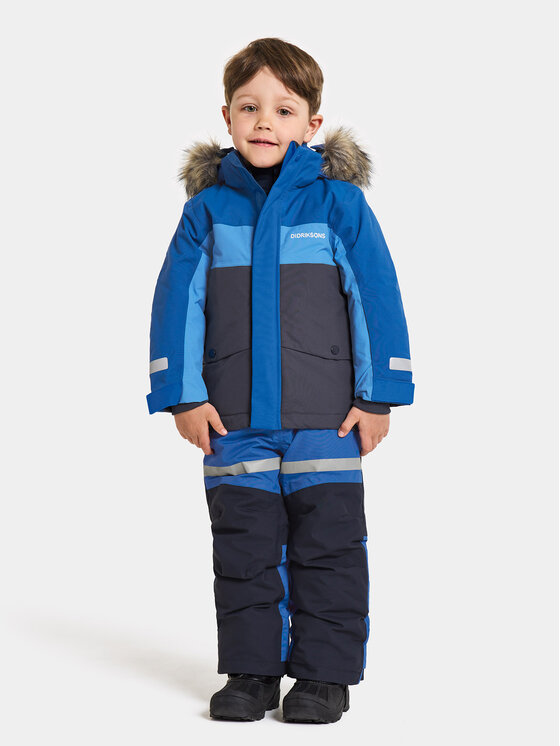 Didriksons Didriksons Hanorac Bjärven Kids Parka 2 504898 Albastru