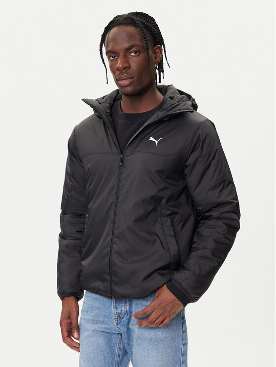 Puma Puma Демісезонна куртка Ess 688296 01 Чорний Regular Fit