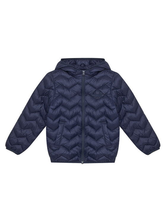 United Colors Of Benetton United Colors Of Benetton Prehodna jakna 2TWDCN04V Mornarsko modra Regular Fit