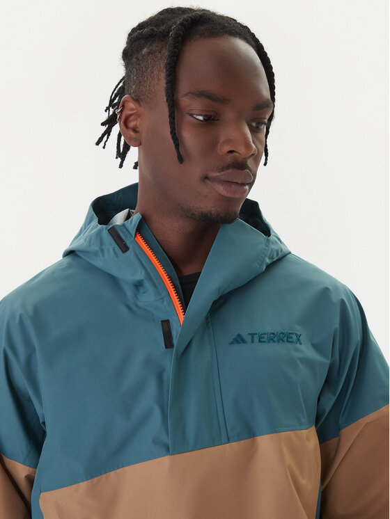adidas adidas Anorak jakna Terrex Xploric 2.5L JL9753 Šarena Loose Fit