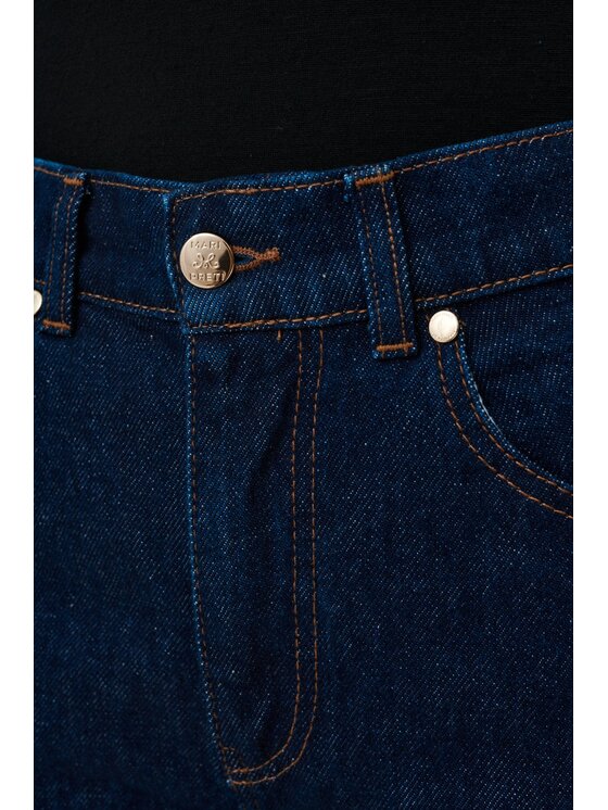 MARI PRETI MARI PRETI Jeans Denim Dream Blu scuro Straight Fit