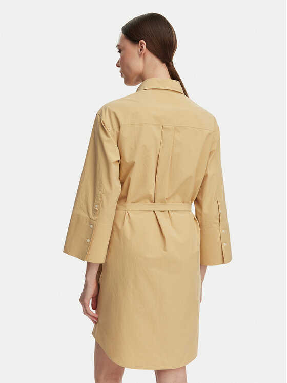 Gant Gant Marškinių tipo suknelė 4503527 Smėlio Regular Fit