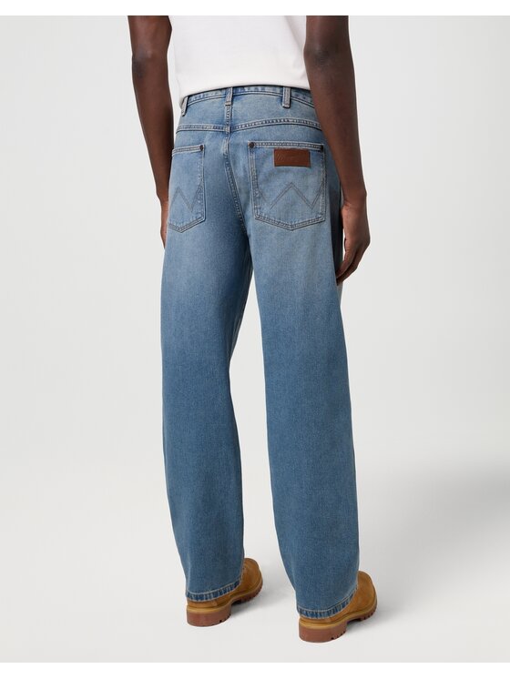 Wrangler Wrangler Jeansy Loose Straight Niebieski Straight Leg
