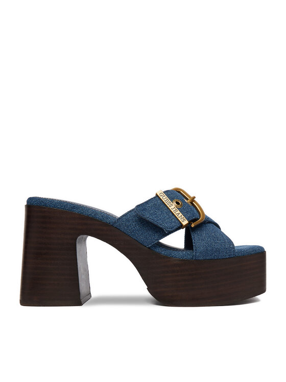 Guess Jeans Şlapi CEO-JD421-3 Albastru