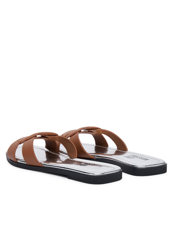 LOVE MOSCHINO LOVE MOSCHINO Šlepetės JA28092G0OIAX200 Ruda