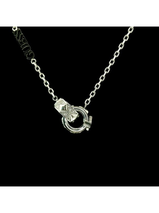 Guess Guess Náramok JUBB03282JWRHS Strieborná