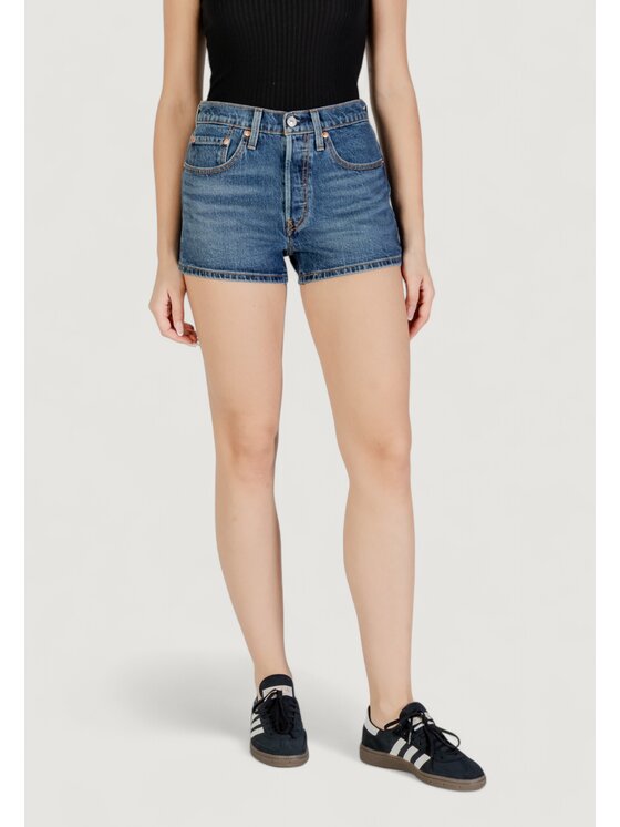 Levi's® Levi's® Pantaloncini 501 ORIGINAL SHORT BROKEN MIDN Blu Original Fit