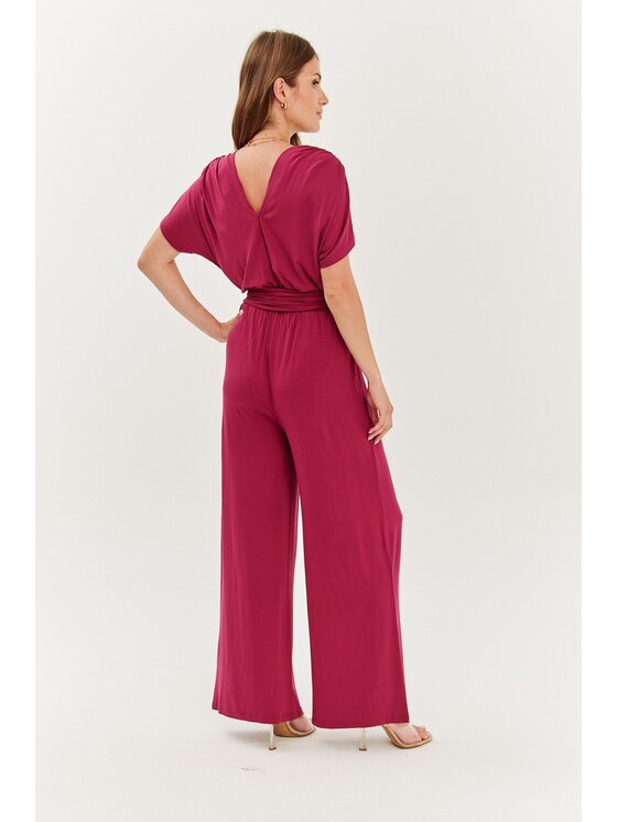 NAOKO NAOKO Overal Mulberry Dream Bordó Regular Fit