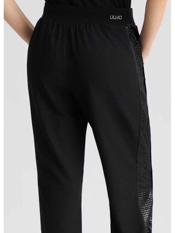Liu Jo Liu Jo Pantaloni di tessuto TA5264TS42303195 Nero Regular Fit