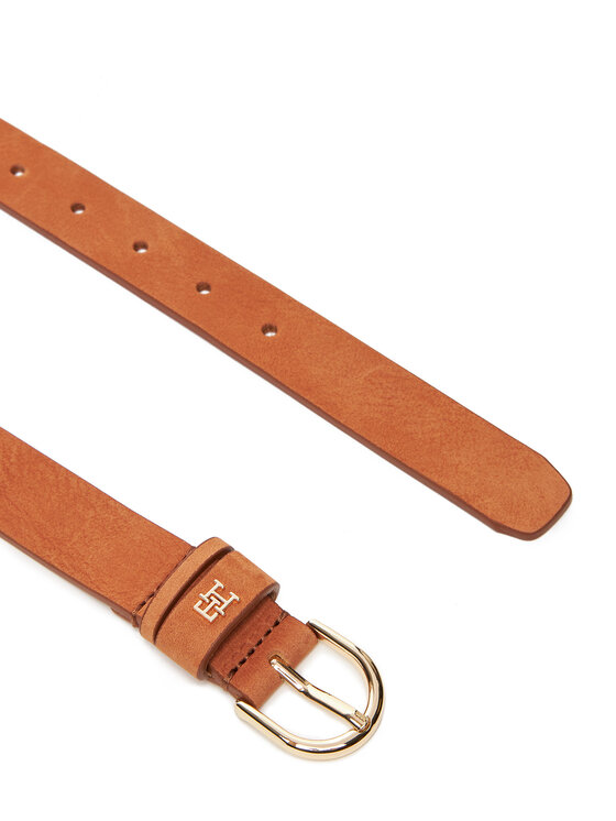 Tommy Hilfiger Tommy Hilfiger Жіночий ремінь Essential Effortless 2.5 Nubuck AW0AW17930 Коричневий