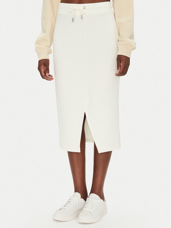 Fransa Fransa Gonna midi 20615495 Écru Regular Fit