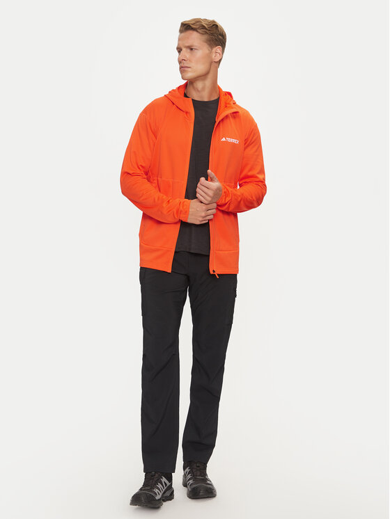 adidas adidas Tehnička majica dugih rukava Terrex Xperior Light IQ3720 Narančasta Slim Fit