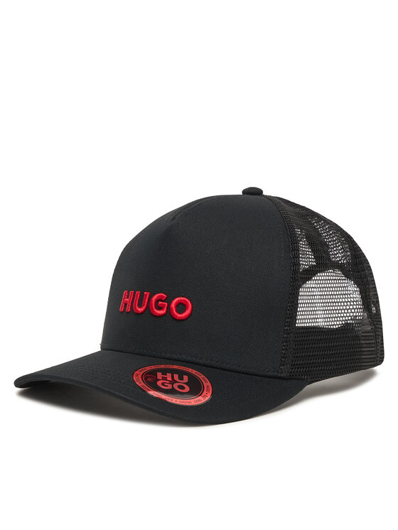 HUGO HUGO Шапка с козирка 50535942 Черен