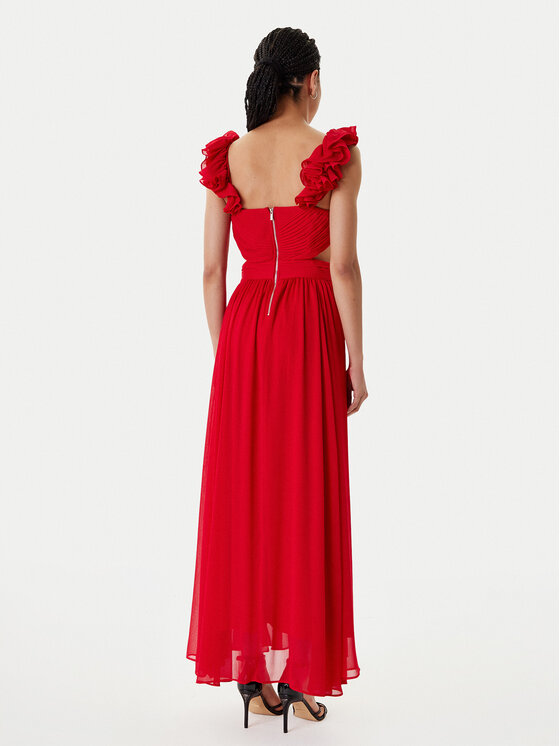 Morgan Morgan Rochie de seară 251-RISSAL Roșu Regular Fit