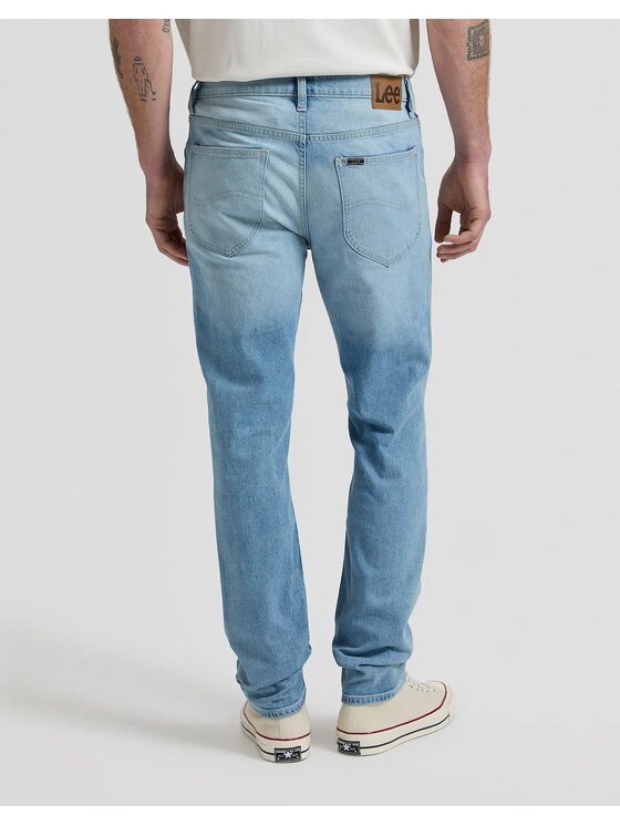 Lee Lee Jeansy LUKE Niebieski Slim Fit