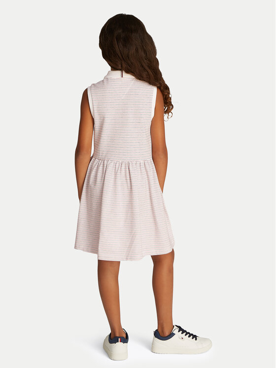 Tommy Hilfiger Tommy Hilfiger Sukienka codzienna KG0KG08486 D Różowy Regular Fit